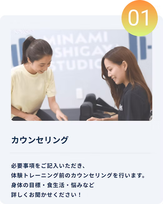 ステップ1：カウンセリング (Mobile)