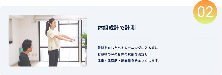 ステップ2：体組成計で計測 (PC)